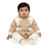 Baby "Bolero-Style" Velour Pajama Set