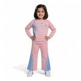 Girls Knitted Flared Lounge Set