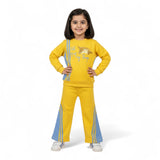 Girls Knitted Flared Lounge Set